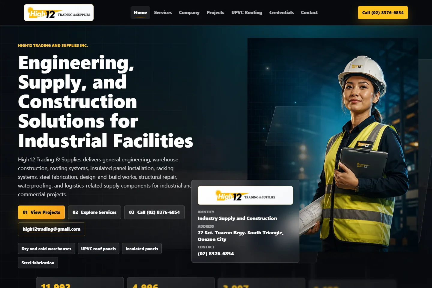 Public homepage of High12